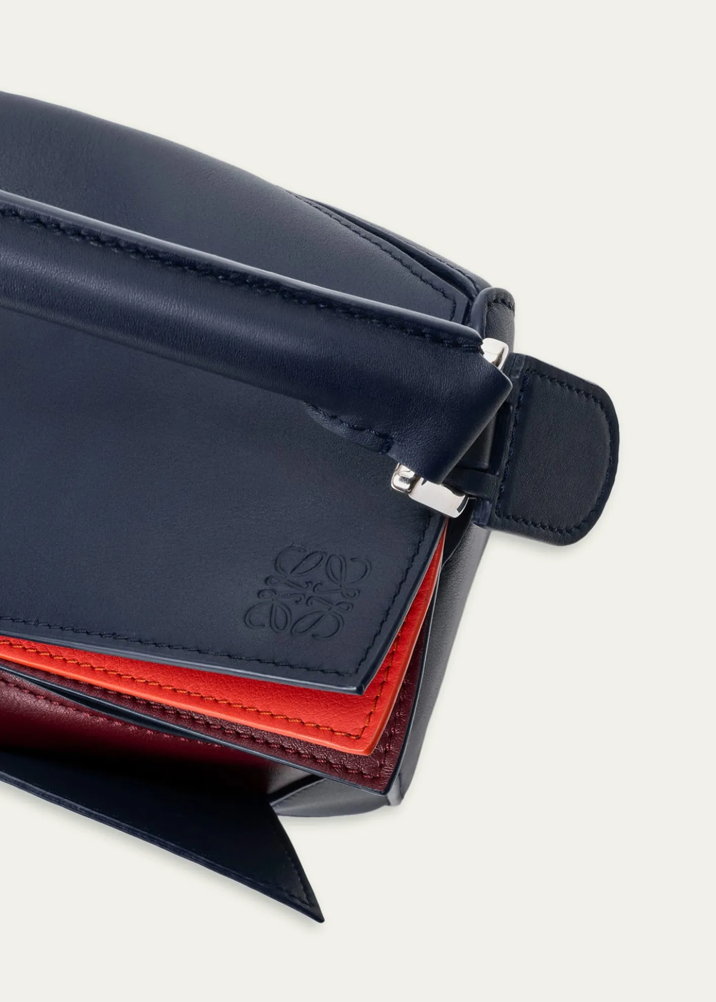 LoewePuzzle Small Layered Top-Handle Bag