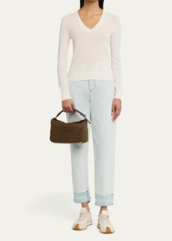 LoewePuzzle Small Top-Handle Bag in Smooth Leather