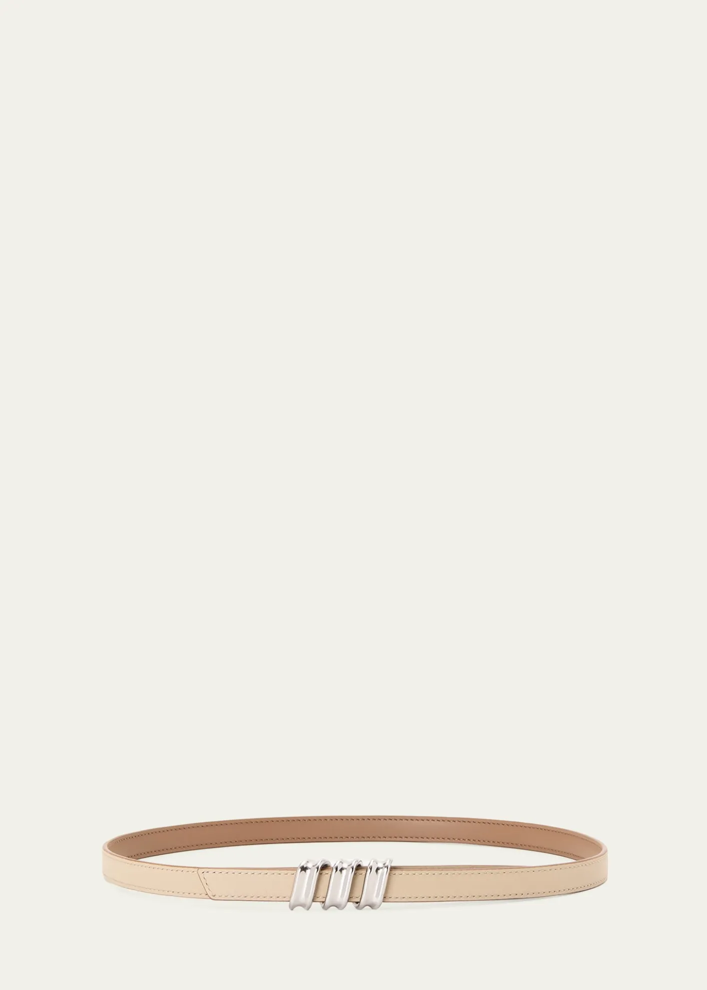 LoeweReversible Coil Belt in Smooth Calfskin
