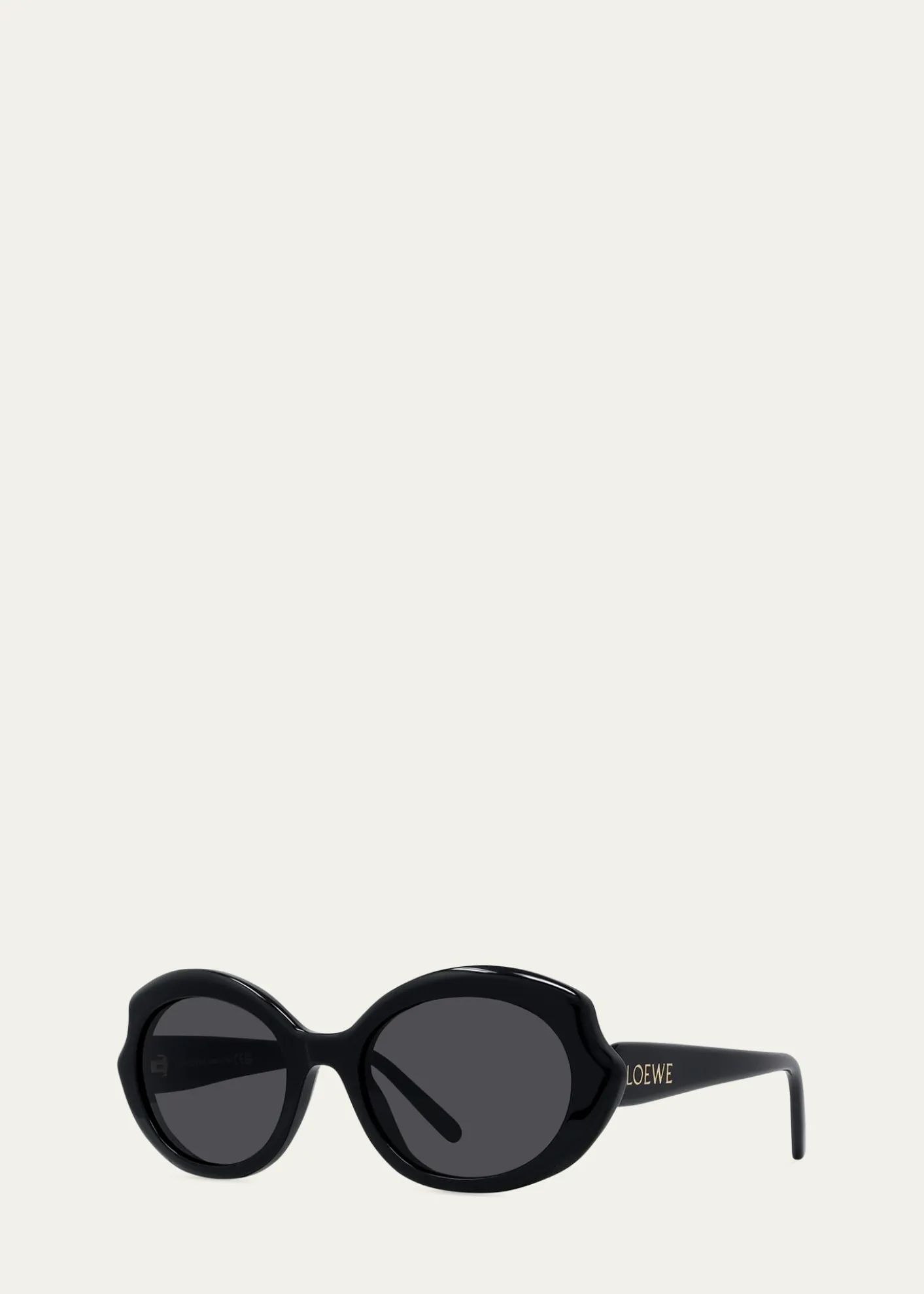 LoeweRound Slim Acetate Sunglasses