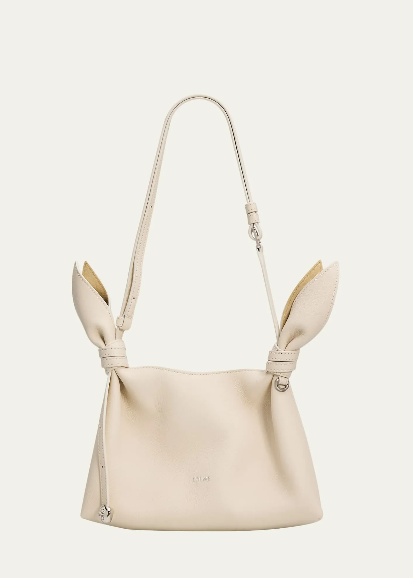LoeweScarf Mini Knotted Leather Shoulder Bag