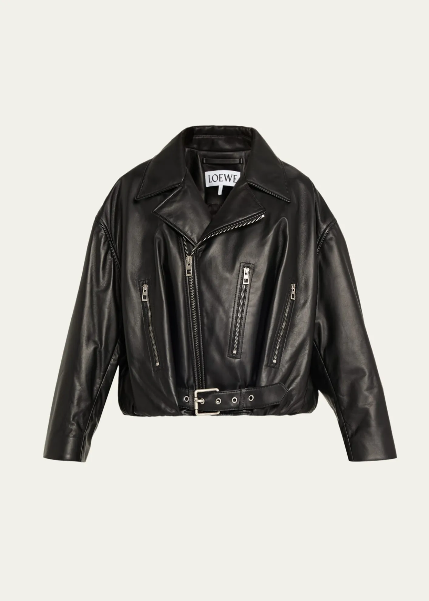 LoeweShort Nappa Lambskin Biker Jacket