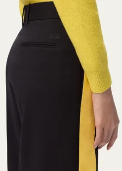 LoeweSide-Stripe Relaxed-Leg Trousers