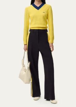 LoeweSide-Stripe Relaxed-Leg Trousers