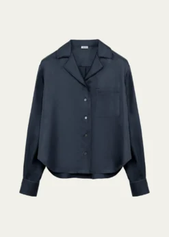 LoeweSilk Twill Pajama Shirt