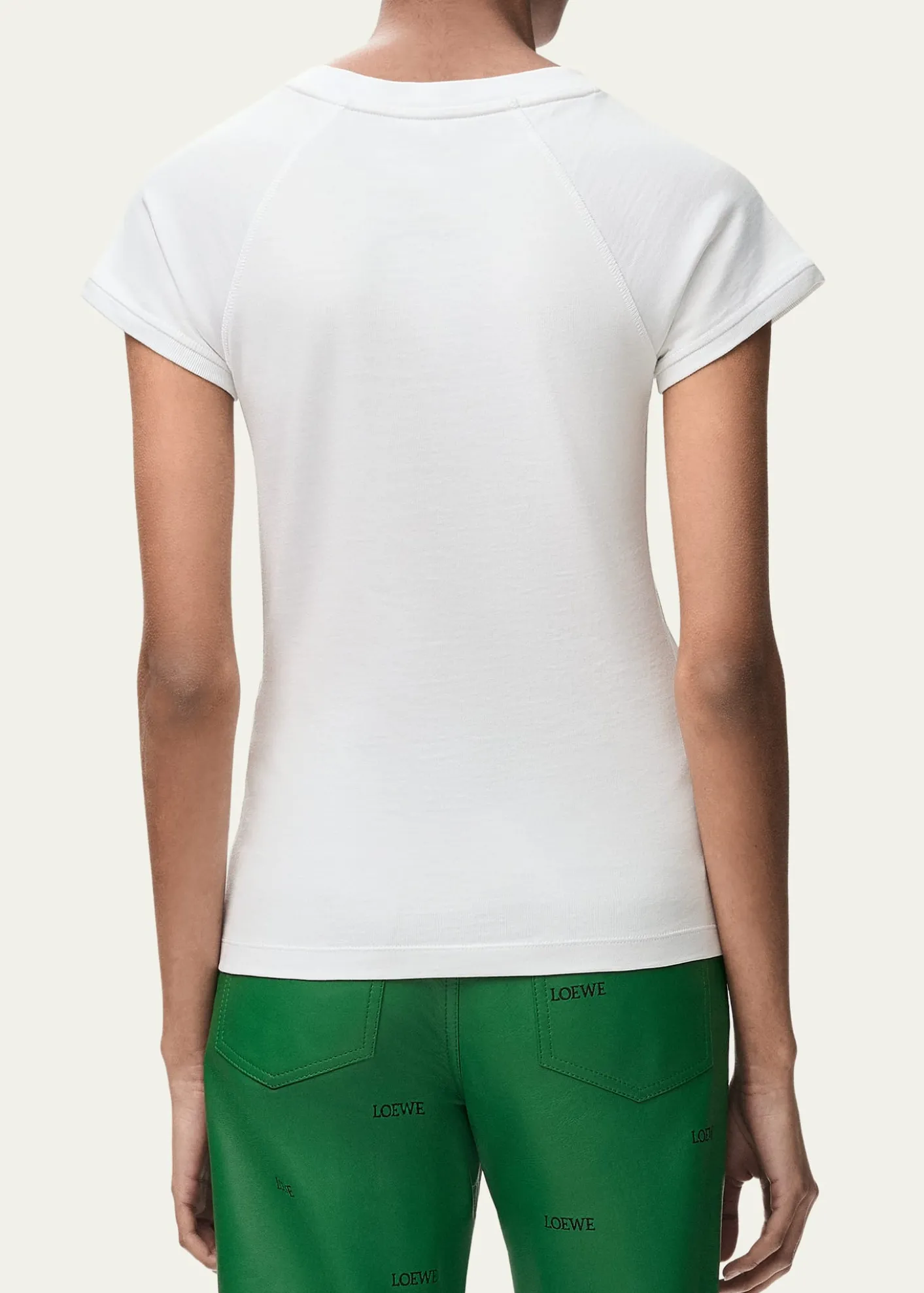 LoeweSmall Fit Cap-Sleeve T-Shirt