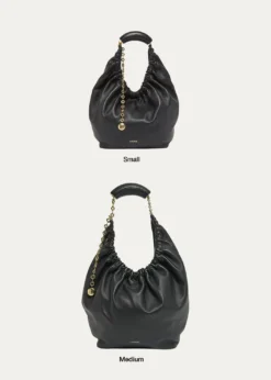 LoeweSqueeze Small Shoulder Bag in Napa Leather