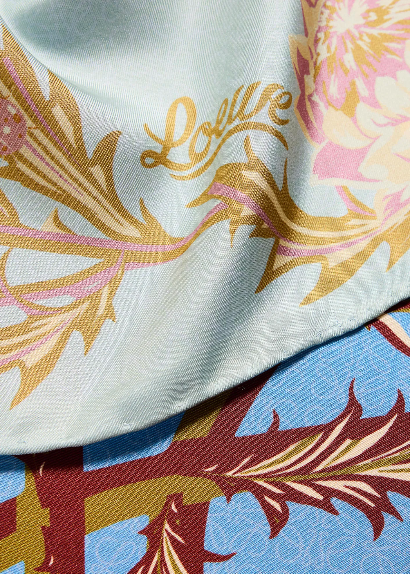 Loewex Paula's Ibiza Anagram Cotton Scarf