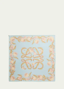 Loewex Paula's Ibiza Anagram Cotton Scarf