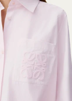 Loewex Paula's Ibiza Anagram-Pocket Button-Down Shirt