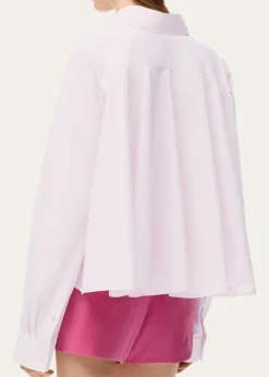 Loewex Paula's Ibiza Anagram-Pocket Button-Down Shirt