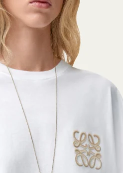 Loewex Paula's Ibiza Cotton Boxy Fit Anagram T-Shirt