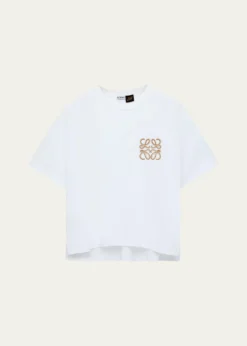 Loewex Paula's Ibiza Cotton Boxy Fit Anagram T-Shirt