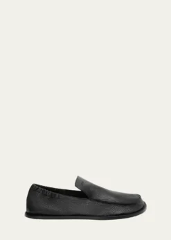 Loewex Paula's Ibiza Men's Flex Grained Leather Slip-On Loafers