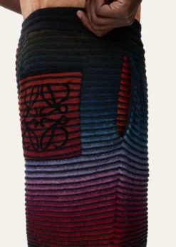 Loewex Paula's Ibiza Men's Multi-Stripe Knit Shorts