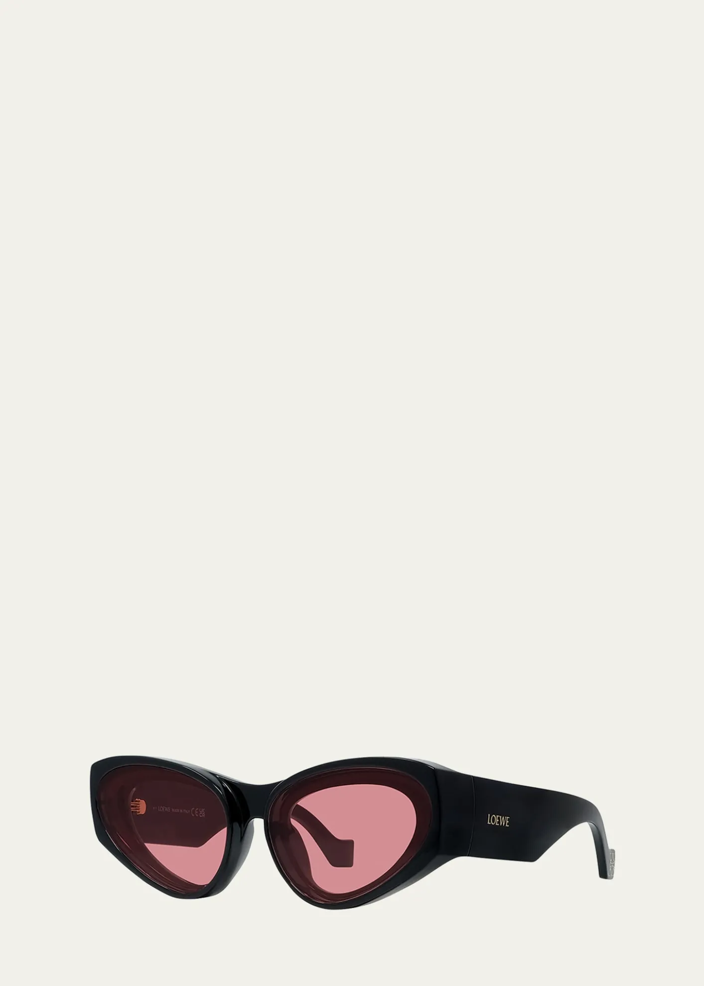 Loewex Paula's Ibiza Plastic Cat-Eye Sunglasses