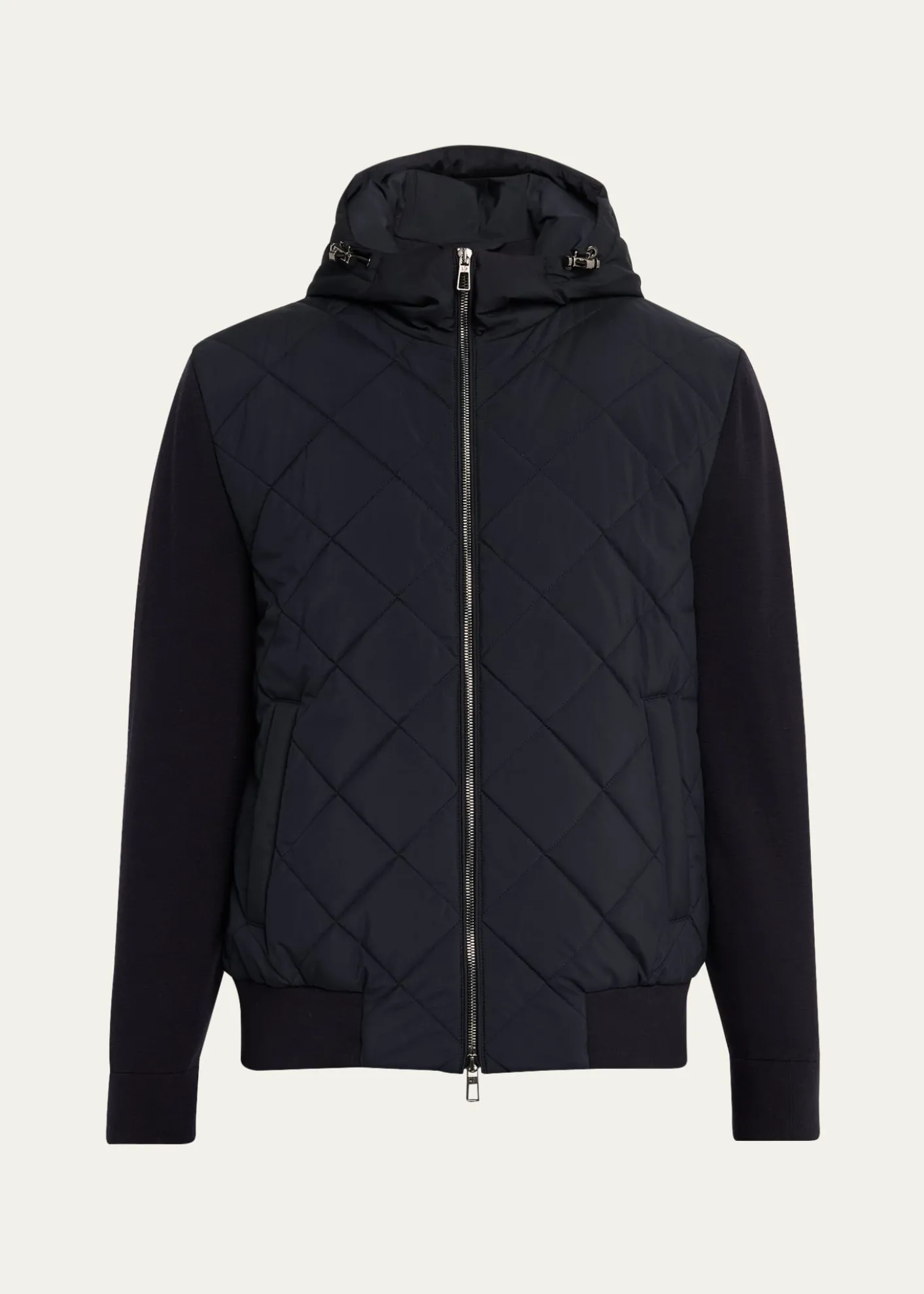Loro PianaMen's Ampay Hooded Bomber Jacket