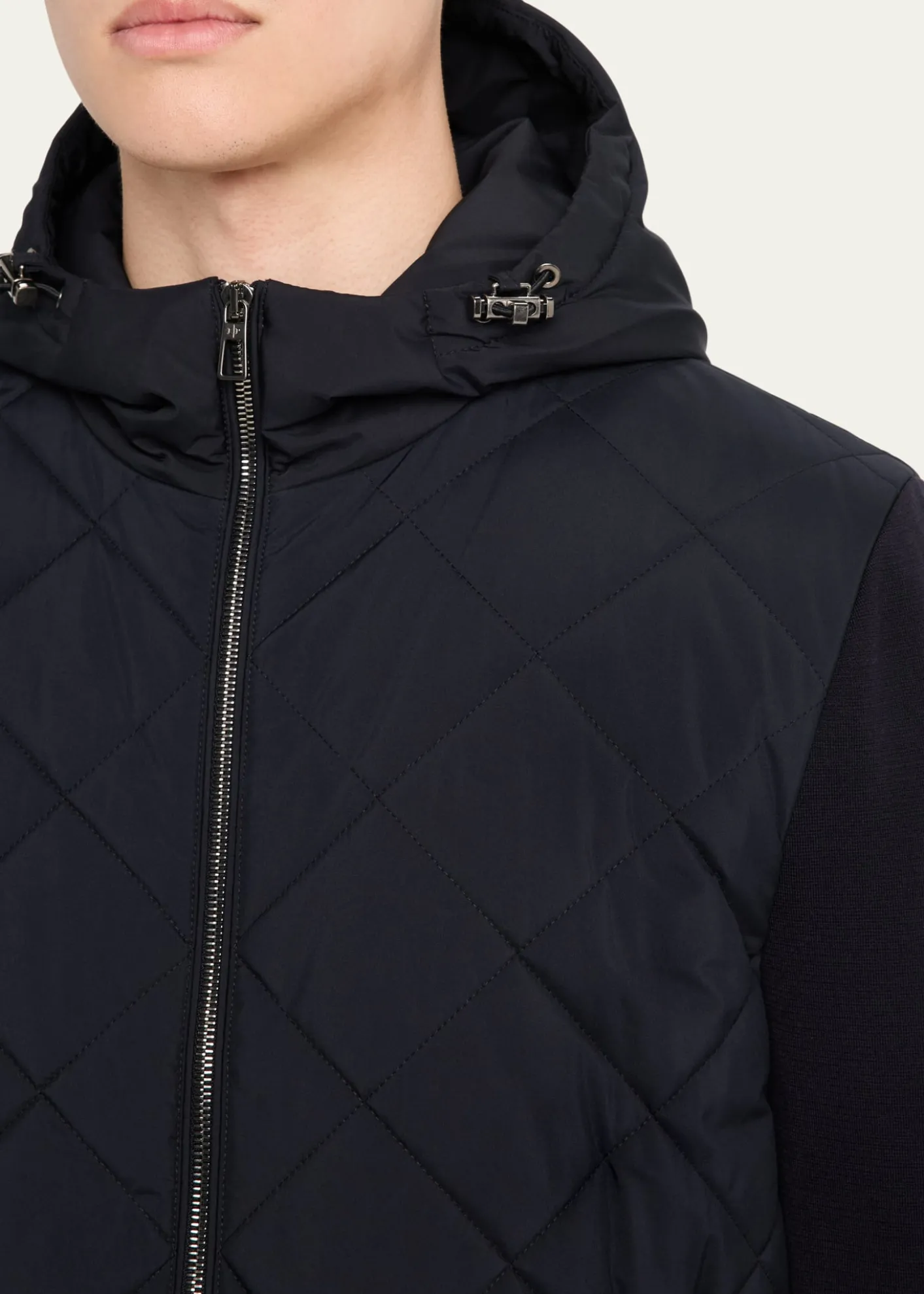 Loro PianaMen's Ampay Hooded Bomber Jacket