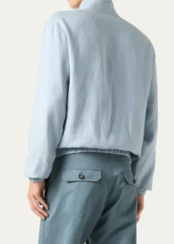 Loro PianaMen's Linen Bomber Jacket