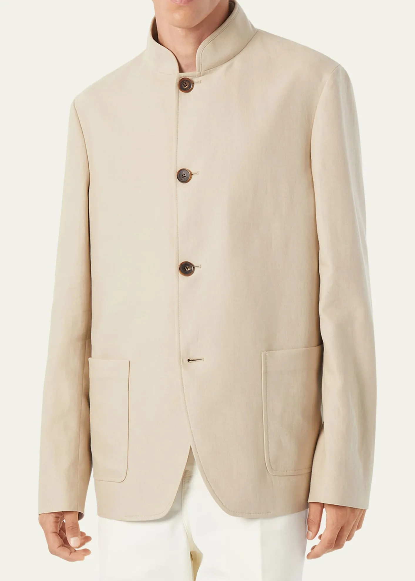 Loro PianaMen's Linen Spagna Jacket