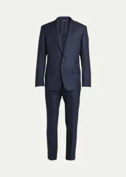 Loro PianaMen's Modern-Fit Wool Two-Button Suit