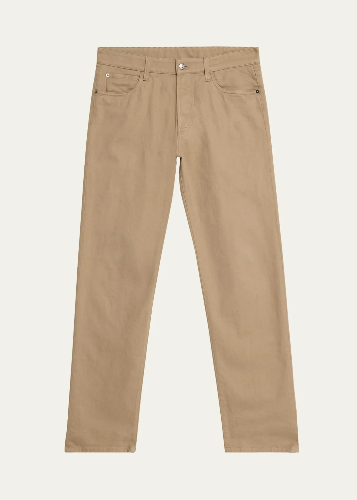 Loro PianaMen's Quarona Slim Five-Pocket Trousers