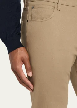 Loro PianaMen's Quarona Slim Five-Pocket Trousers
