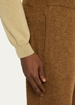 Loro PianaMen's Rio Bodro Novalis Cashmere Melange Pull-On Pants