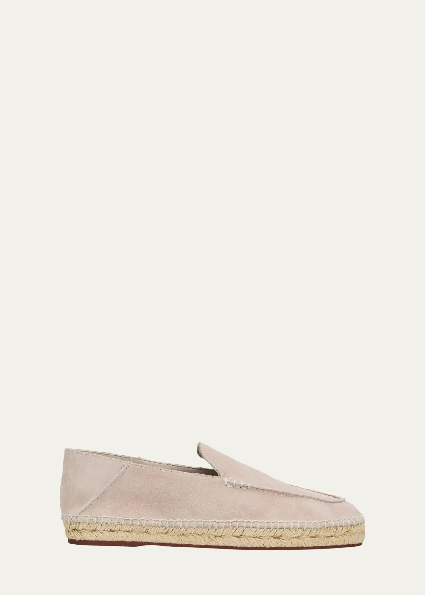 Loro PianaMen's Seaside Walk Suede Espadrilles