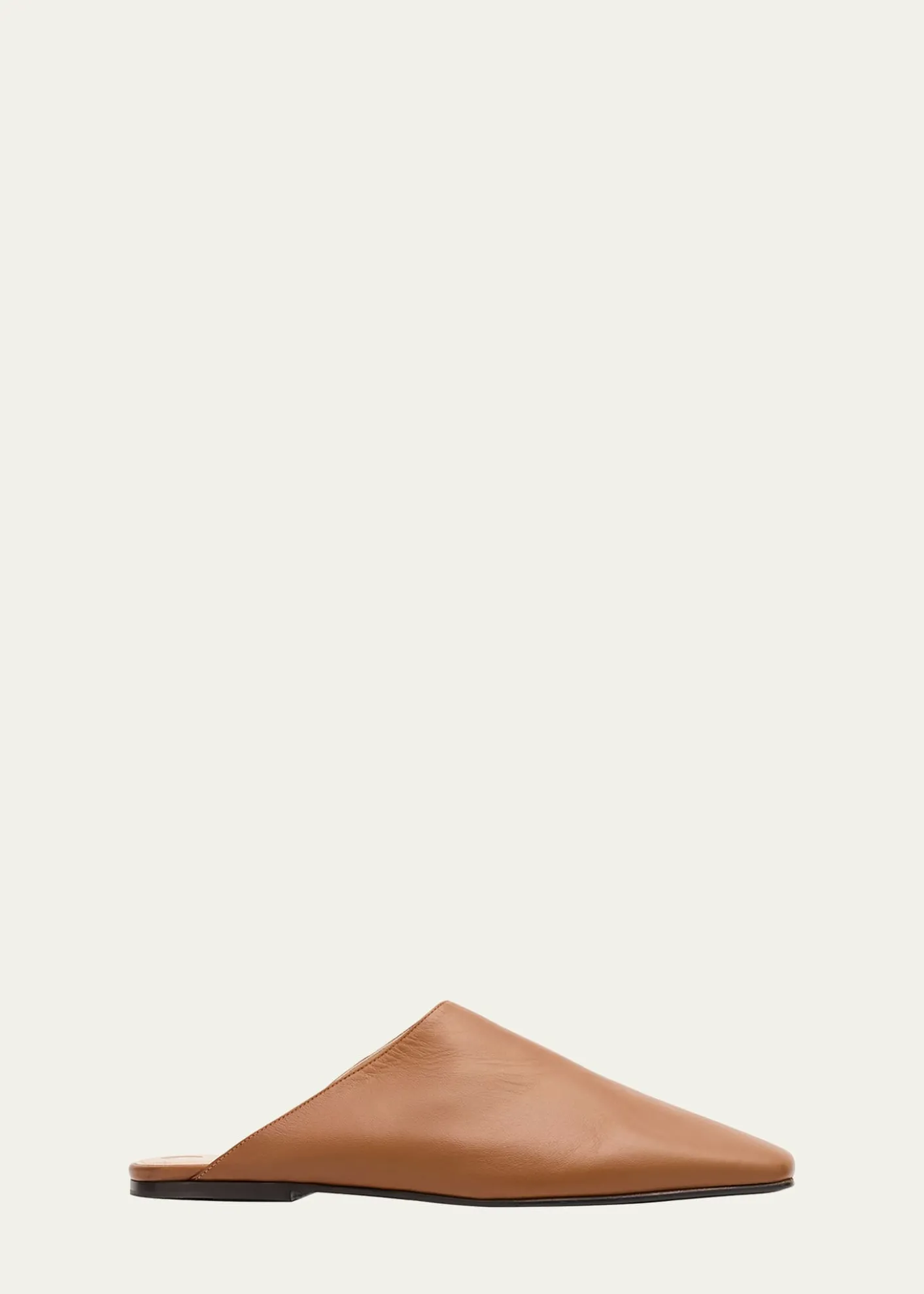 Loro PianaAlba Lambskin Flat Mules