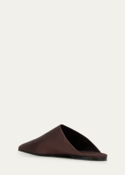 Loro PianaAlba Satin Ballerina Mules
