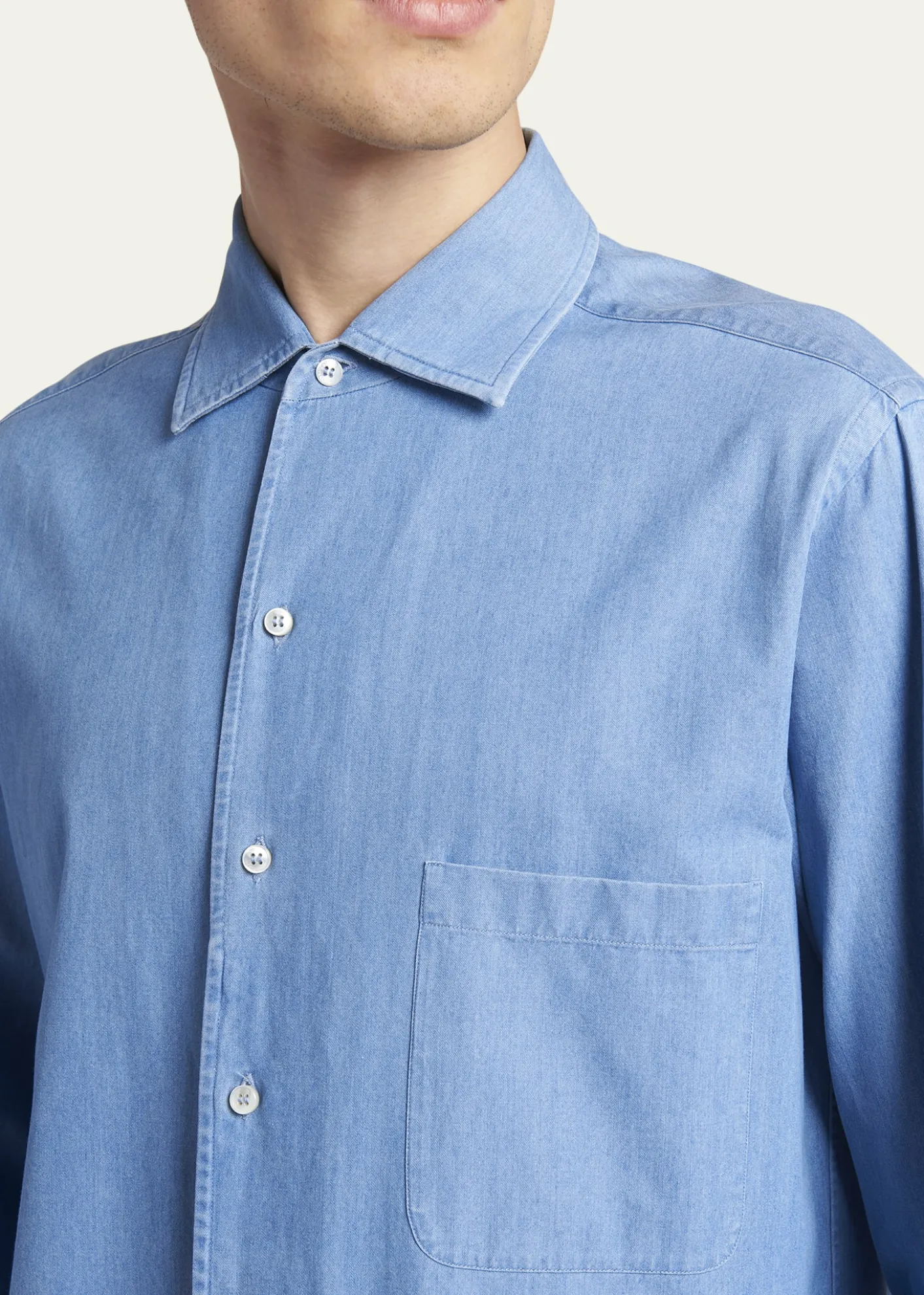 Loro PianaAndre Denim Sport Shirt