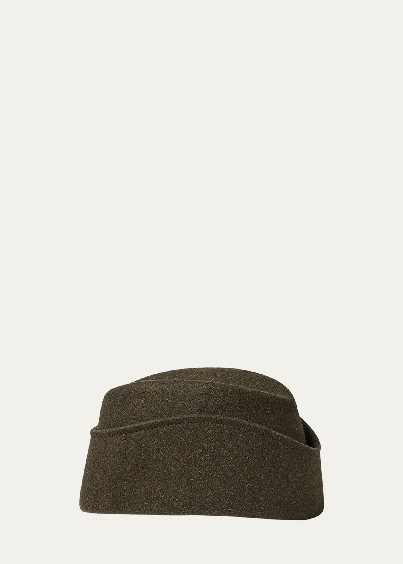 Loro PianaAngie Rabbit Felt Side Cap
