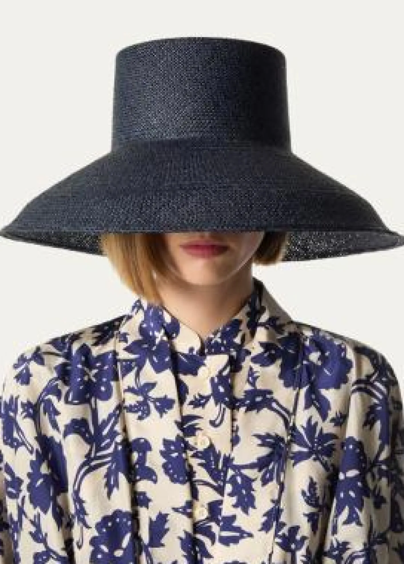 Loro PianaArya Straw Cloche Hat