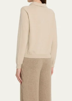 Loro PianaBaby Cashmere Classic Polo Sweater