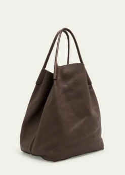 Loro PianaBale Leather Hobo Bag
