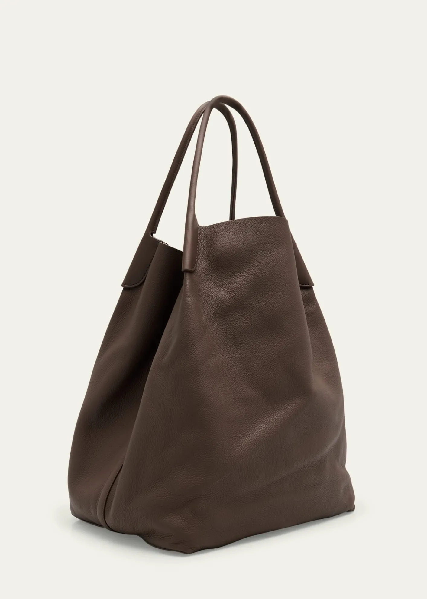 Loro PianaBale Leather Hobo Bag