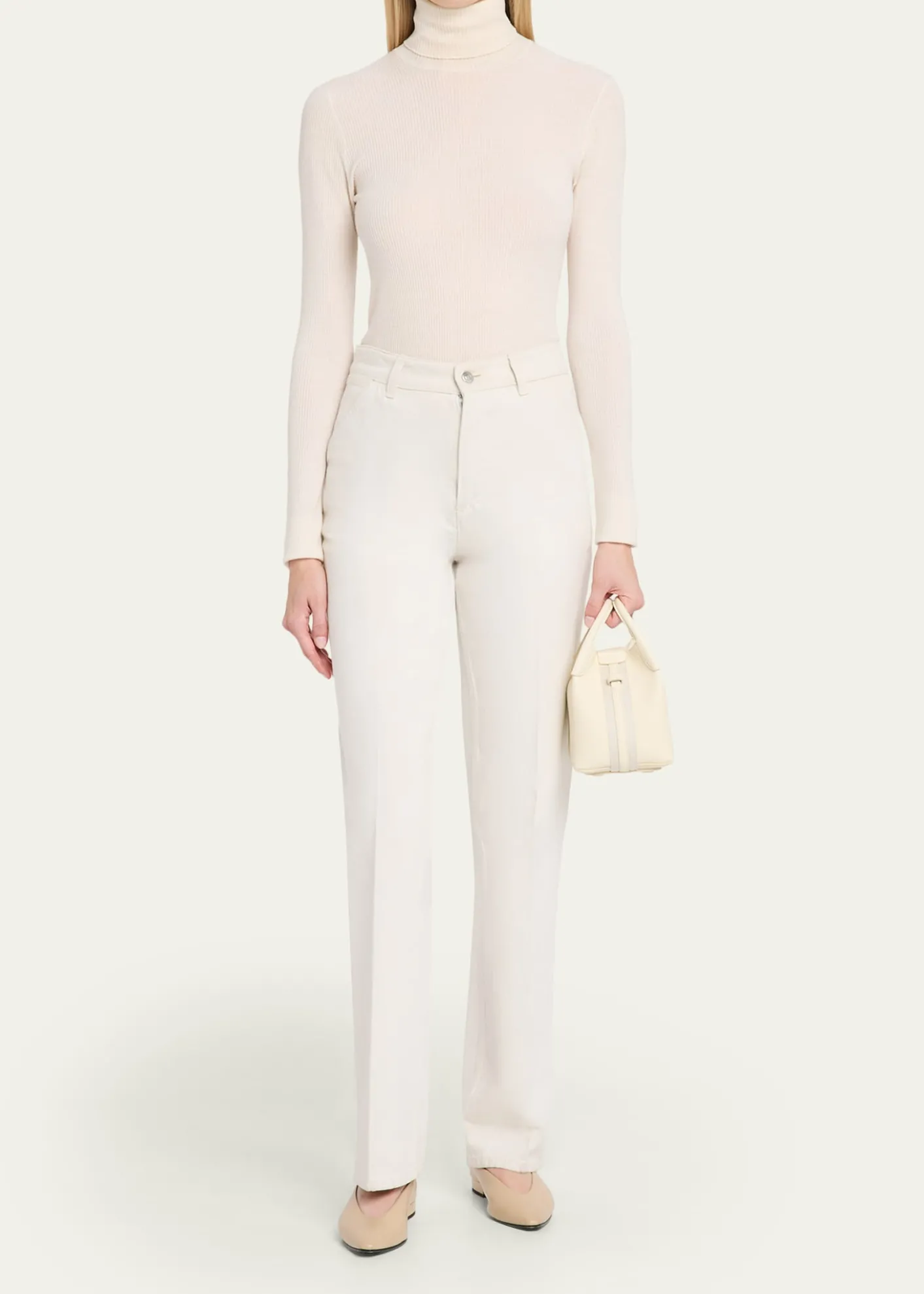 Loro PianaBale Micro Grain Leather Crossbody Bag