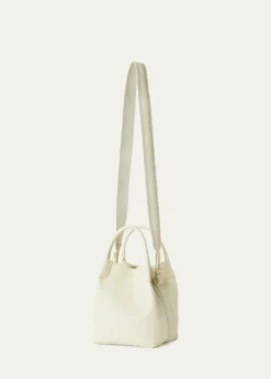 Loro PianaBale Small Leather Top-Handle Bag