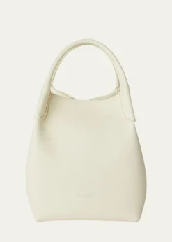 Loro PianaBale Small Leather Top-Handle Bag