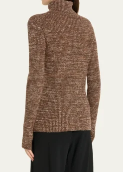 Loro PianaBanff Cashmere Ribbed Turtleneck Sweater