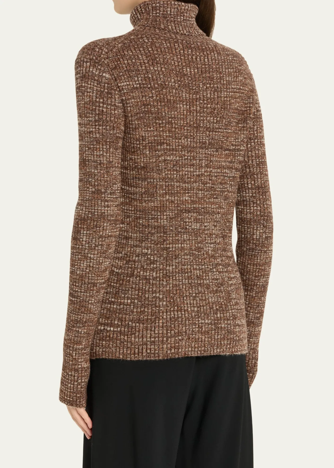 Loro PianaBanff Cashmere Ribbed Turtleneck Sweater