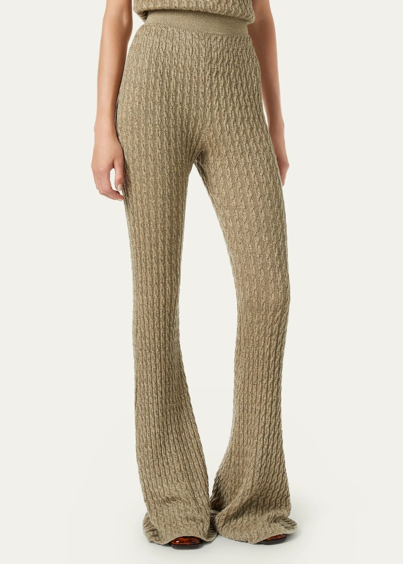 Loro PianaBihar Cable-Knit Cashmere Trousers