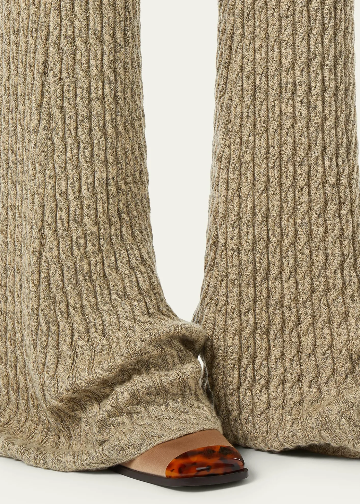 Loro PianaBihar Cable-Knit Cashmere Trousers