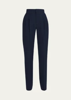 Loro PianaBreeze Wool Straight-Leg Trousers
