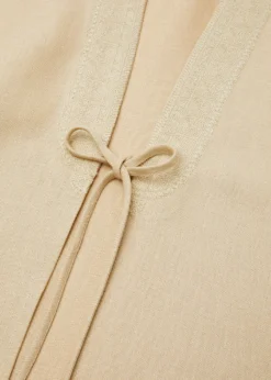 Loro PianaCarmen V-Neck Linen Cape