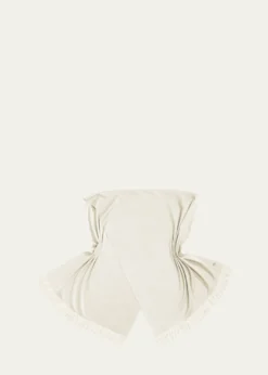 Loro PianaCashmere Fringe-Trim Opera Stole