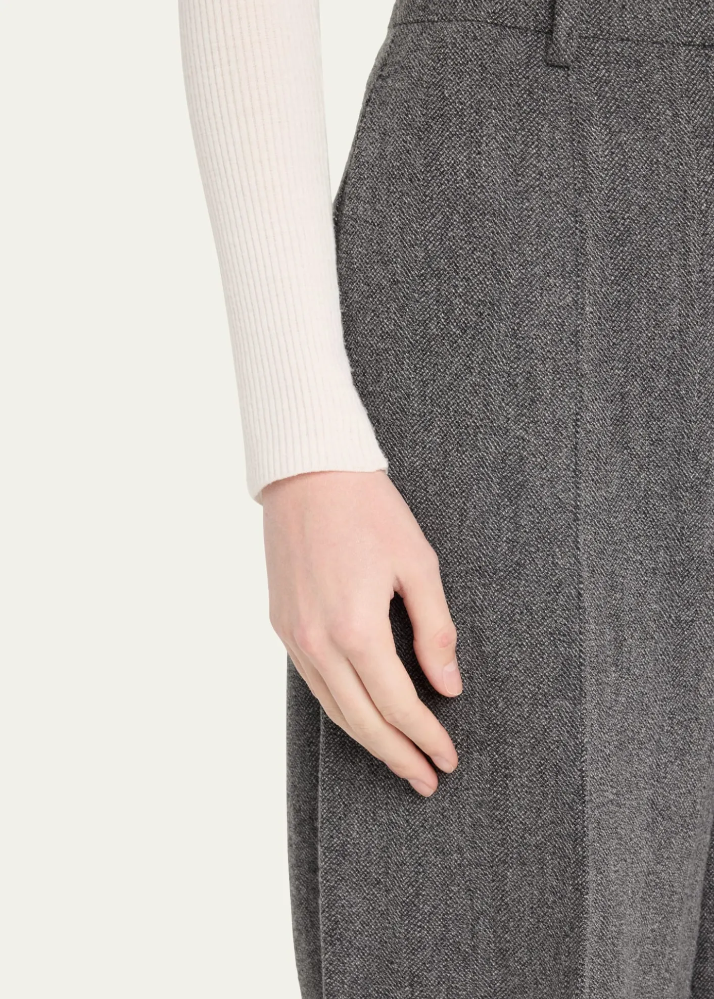 Loro PianaDan Tapered Wool Cashmere Trousers