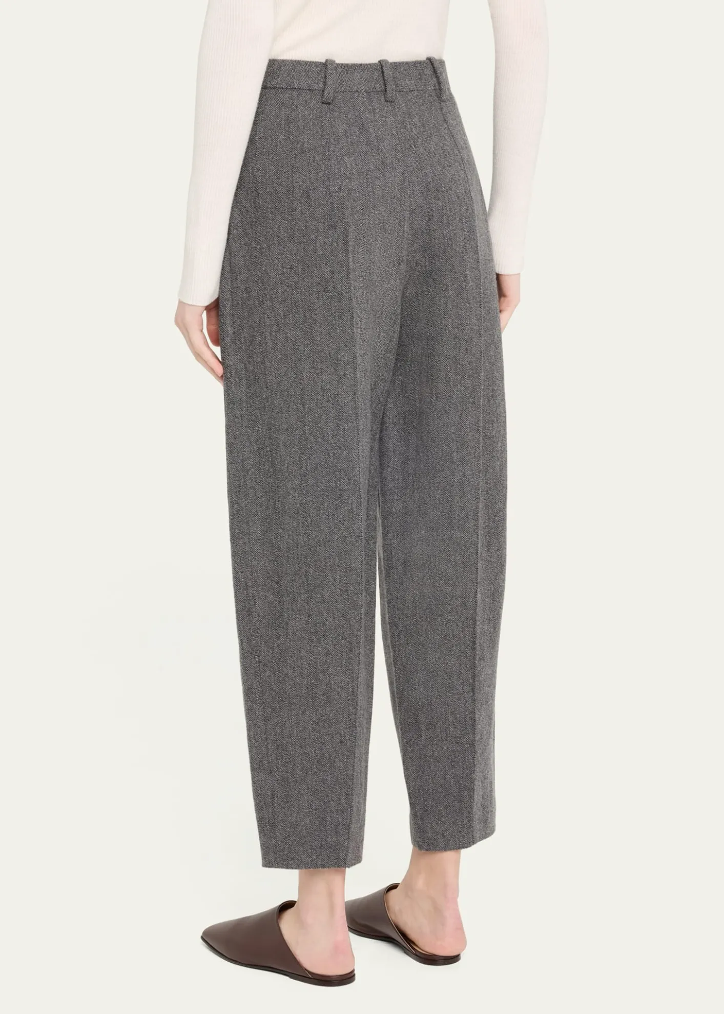 Loro PianaDan Tapered Wool Cashmere Trousers