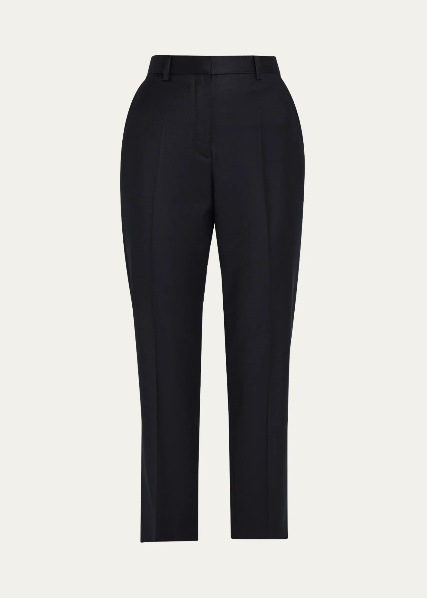 Loro PianaDermot Wool-Cashmere Flannel Straight-Leg Ankle Pants